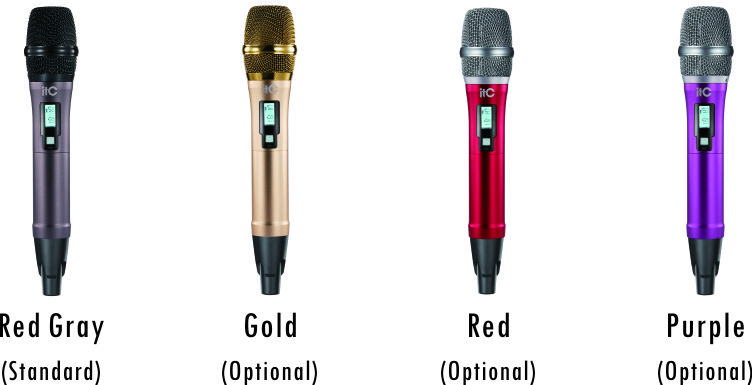 Петличный +1 ручной микрофоны ITC T-521UT 1